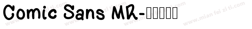 Comic Sans MR字体转换